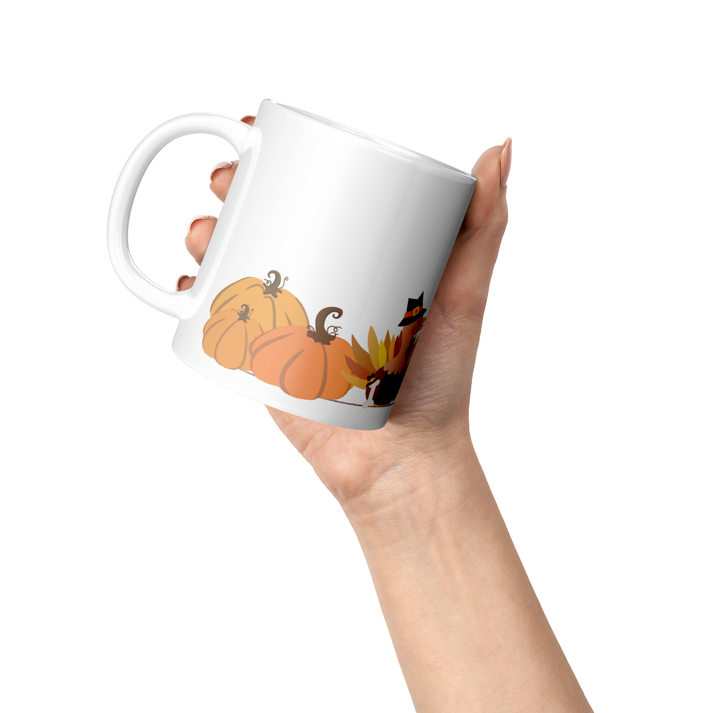 COFFEE_MUG_-_UNIQUE_-_Thanksgiving_-_Tur_Lifestyle_Raised_Hand_LH_Mockup.png