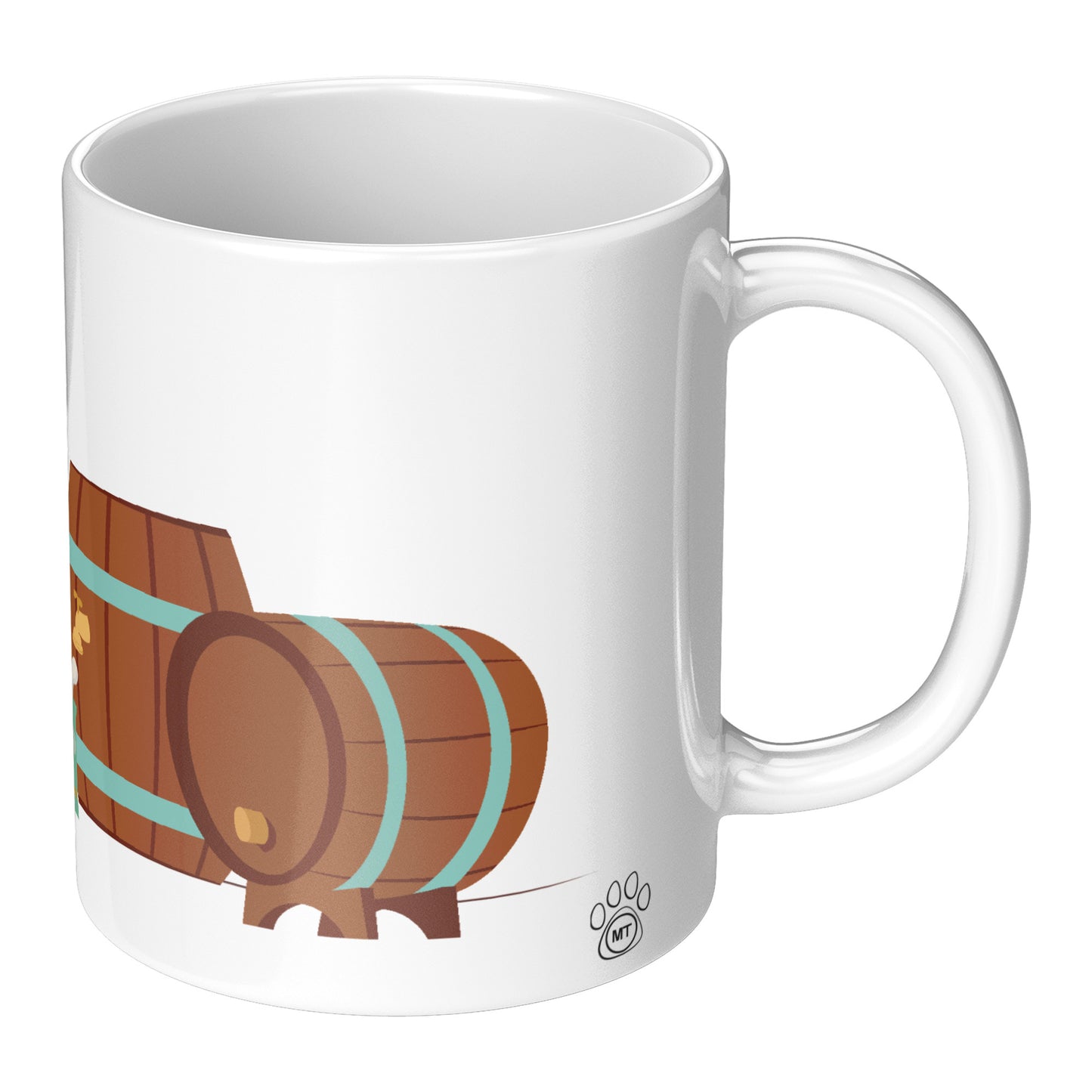 Coffee Mug - Unique - Germany - Munich - Oktoberfest - Dog - White - 11 oz