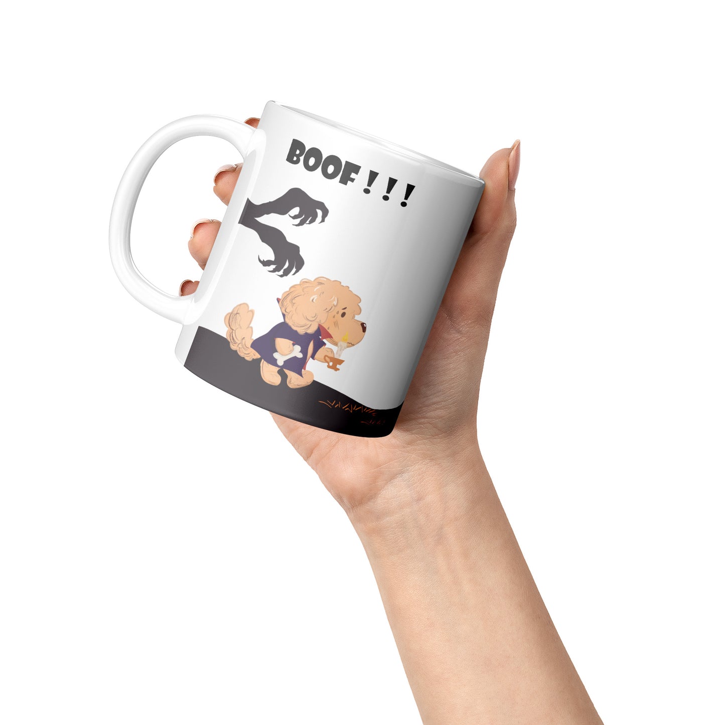 Coffee Mug - Unique - Halloween - White - 11 oz