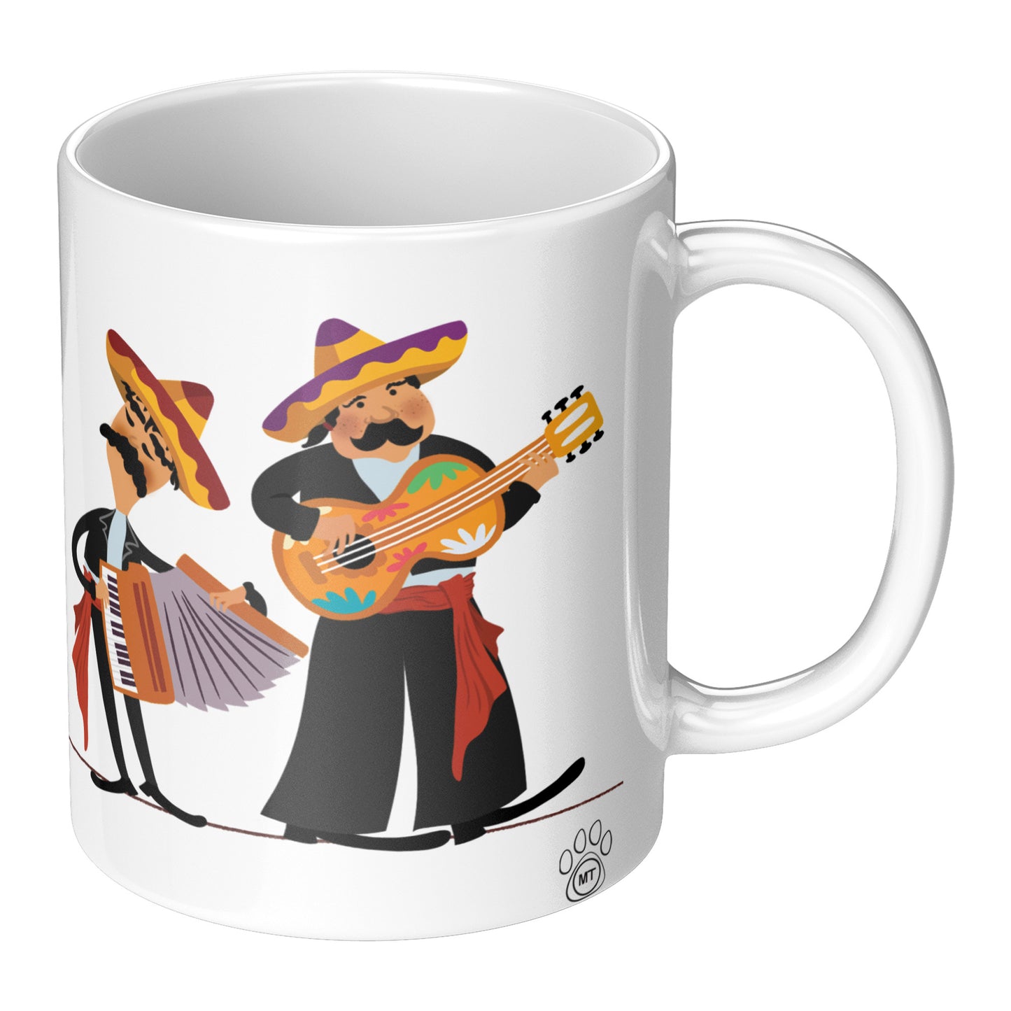 Coffee Mug - Unique - Mexico - Cabo - Dog - White - 11 oz