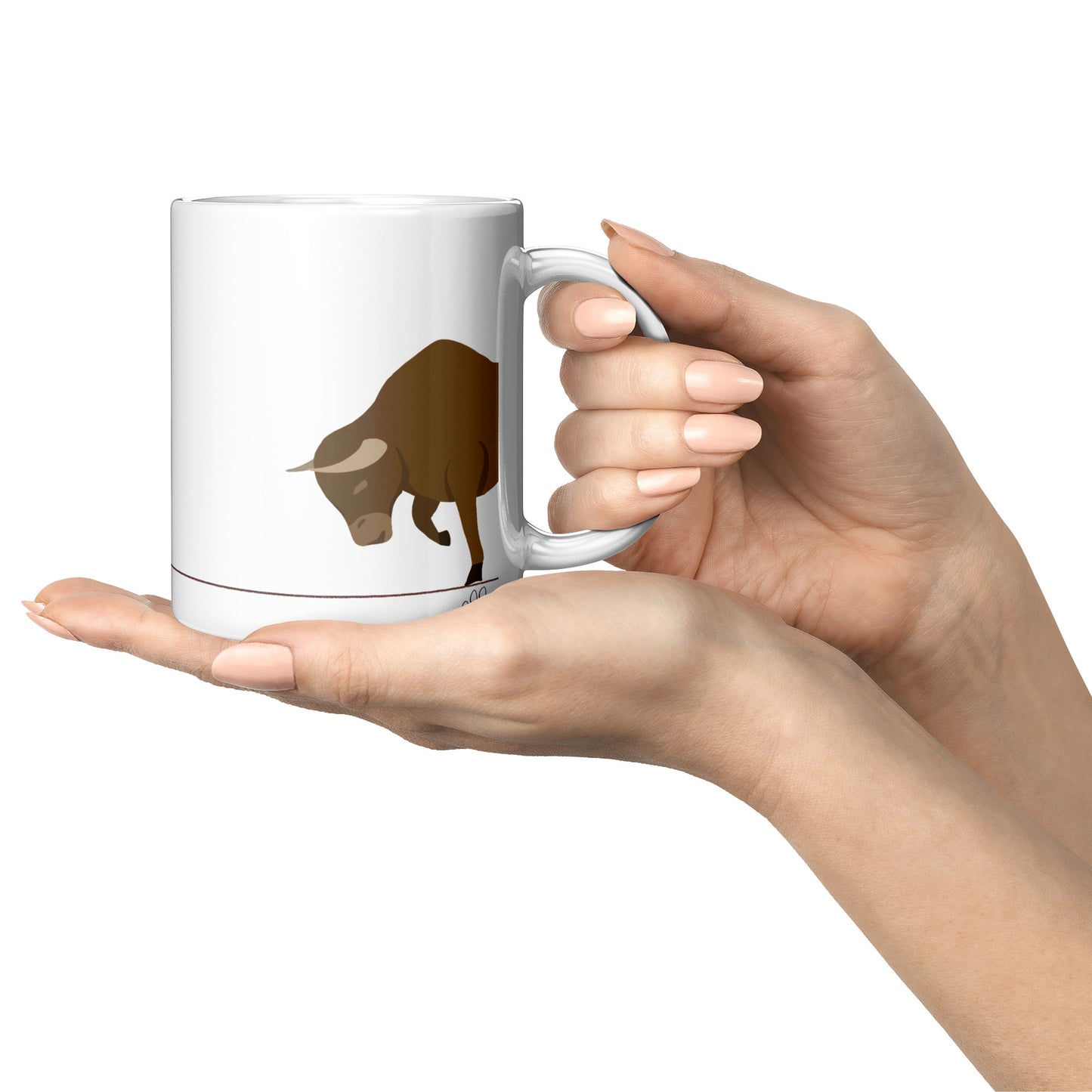 Coffee Mug - Unique - Spain - Madrid - Bullfight - Matador - Dog - White - 11 oz